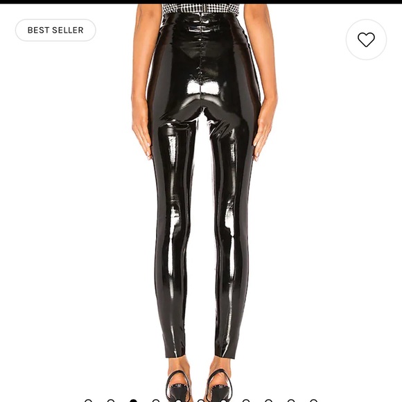 Faux Patent Leather Legging in Black | commando - Picture 4 of 8